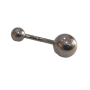 BD JEWELERY Piercing ατσάλι 316-L σκουλαρίκια αφαλού χωρίς κρύσταλλα 2,5cm BD-1021