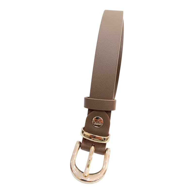Γυναικεια ζωνη VERDE 110CM*2.5CM ΠΟΥΡΟΥ 04-0599-TAUPE - KalliopiSilver