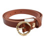 Γυναικεια ζωνη VERDE 115CM*2CM ΚΑΦΕ   04-0600-BROWN