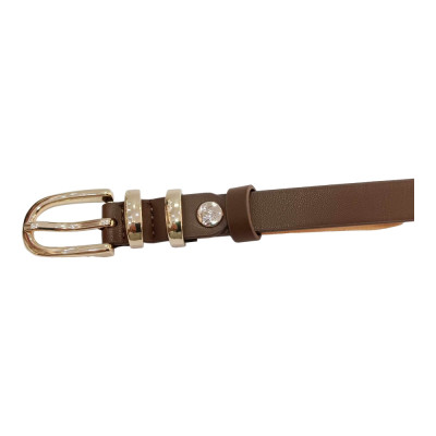 Γυναικεια ζωνη VERDE 110CM*2CM  ΚΑΦΕ   04-0602-BROWN