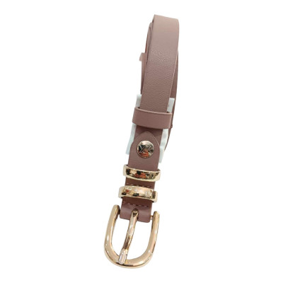 Γυναικεια ζωνη VERDE 110CM*2CM ΣΚΟΥΡΟ ΡΟΖ   04-0602-PINK