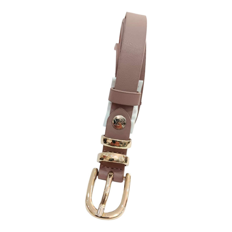 Γυναικεια ζωνη VERDE 110CM*2CM ΣΚΟΥΡΟ ΡΟΖ   04-0602-PINK - KalliopiSilver