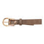 Γυναικεια ζωνη VERDE 110CM*2.6CM ΠΟΥΡΟΥ 04-0612-TAUPE