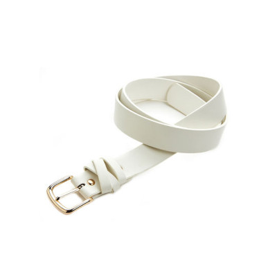 Γυναικεια ζωνη VERDE 110CM ΑΣΠΡΟ   04-0630-WHITE