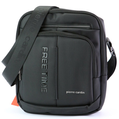 PIERRE CARDIN τσαντακι ωμου σε μαυρο χρωμα 06-8131-black