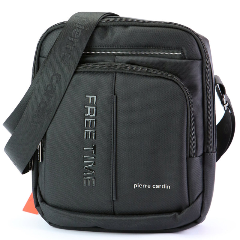 PIERRE CARDIN τσαντακι ωμου σε μαυρο χρωμα 06-8131-black - KalliopiSilver