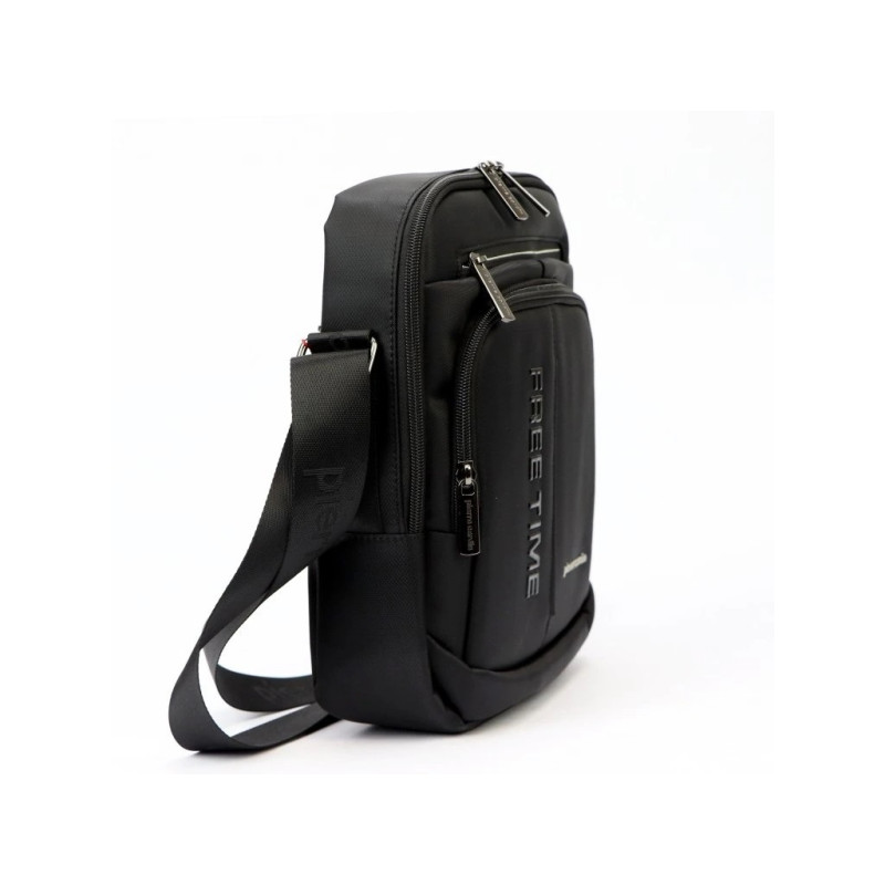 PIERRE CARDIN τσαντακι ωμου σε μαυρο χρωμα 06-8131-black - KalliopiSilver