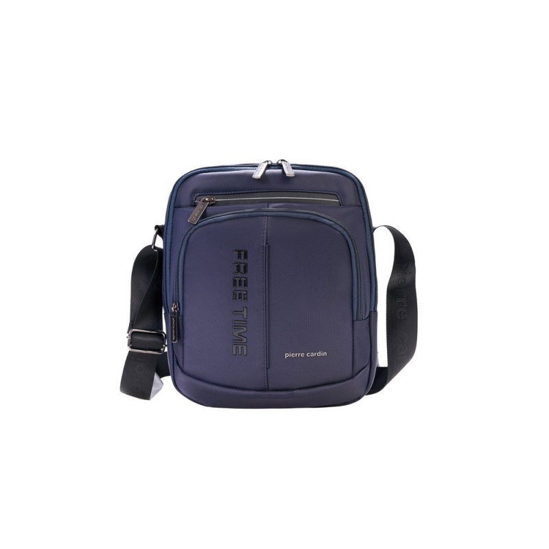 PIERRE CARDIN τσαντακι ωμου σε μπλε χρωμα 06-8131-blue - KalliopiSilver