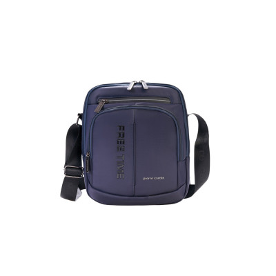 PIERRE CARDIN τσαντακι ωμου σε μπλε χρωμα 06-8131-blue - KalliopiSilver