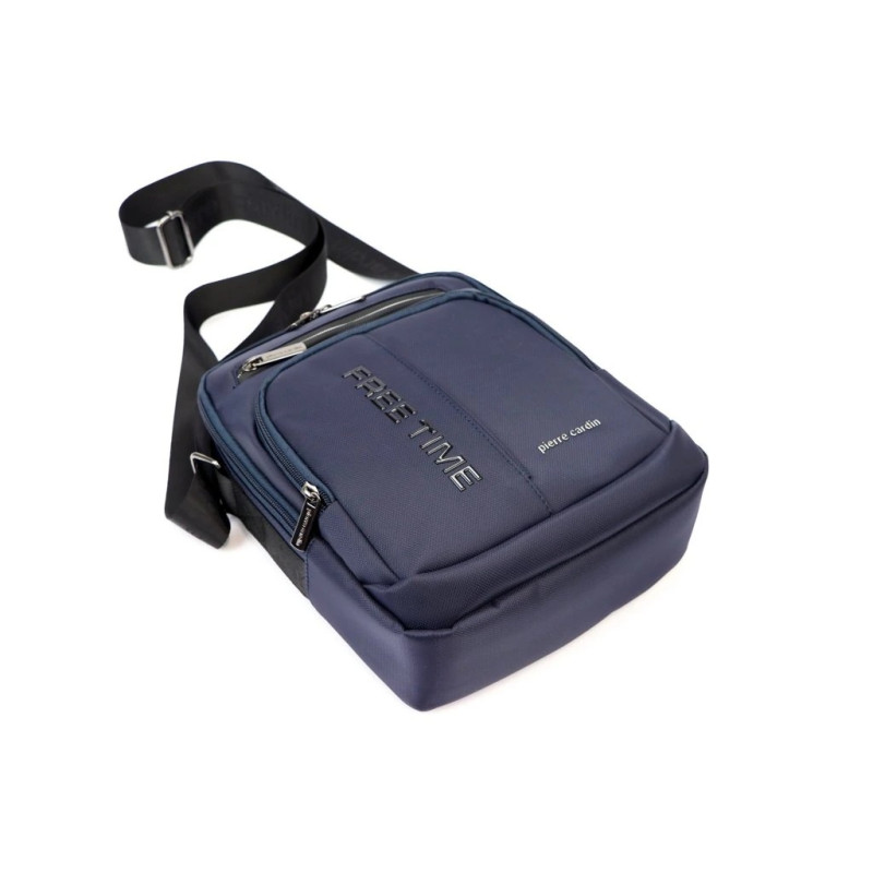 PIERRE CARDIN τσαντακι ωμου σε μπλε χρωμα 06-8131-blue - KalliopiSilver