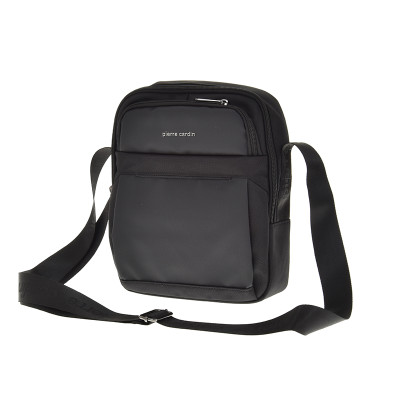 PIERRE CARDIN τσαντακι ωμου σε μαυρο χρωμα 06-8153-black