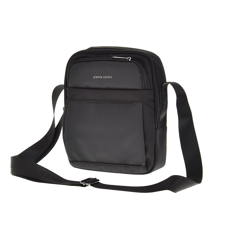 PIERRE CARDIN τσαντακι ωμου σε μαυρο χρωμα 06-8153-black - KalliopiSilver
