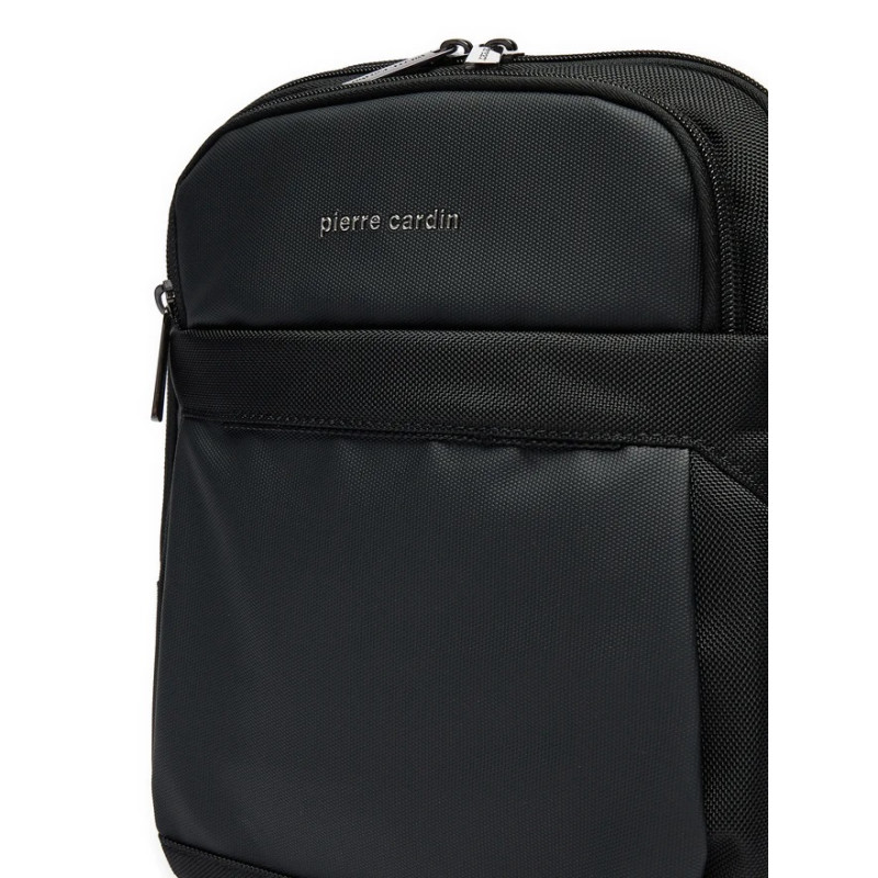PIERRE CARDIN τσαντακι ωμου σε μαυρο χρωμα 06-8153-black - KalliopiSilver