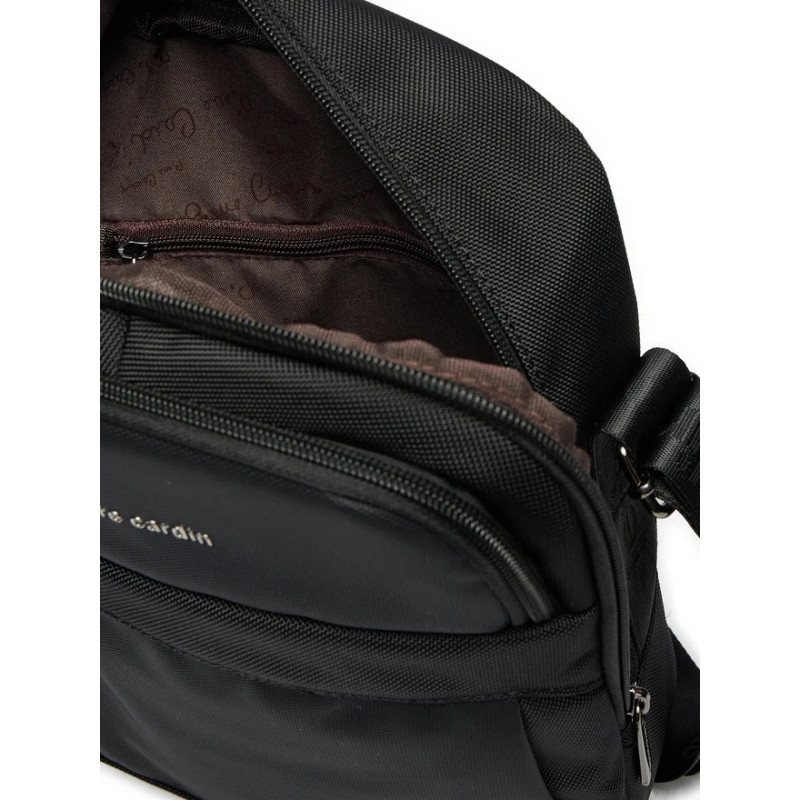 PIERRE CARDIN τσαντακι ωμου σε μαυρο χρωμα 06-8153-black - KalliopiSilver