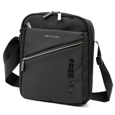 PIERRE CARDIN τσαντακι ωμου σε μαυρο χρωμα 06-8155-black PIERRE CARDIN τσαντακι ωμου σε μαυρο χρωμα 06-8155-black