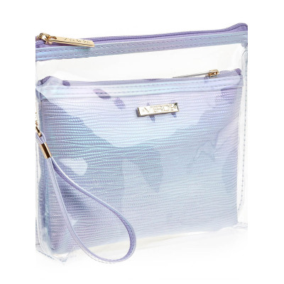 Verde Γυναικείο Νεσεσέρ σε λιλα χρώμα 24cm 07-0273-lilac