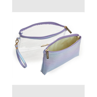 Verde Γυναικείο Νεσεσέρ σε λιλα χρώμα 24cm 07-0273-lilac Verde Γυναικείο Νεσεσέρ σε λιλα χρώμα 24cm 07-0273-lilac