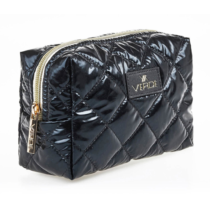 Verde Γυναικείο Νεσεσέρ σε μαυρο χρώμα 20cm 07-0301-black Verde Γυναικείο Νεσεσέρ σε μαυρο χρώμα 20cm 07-0301-black