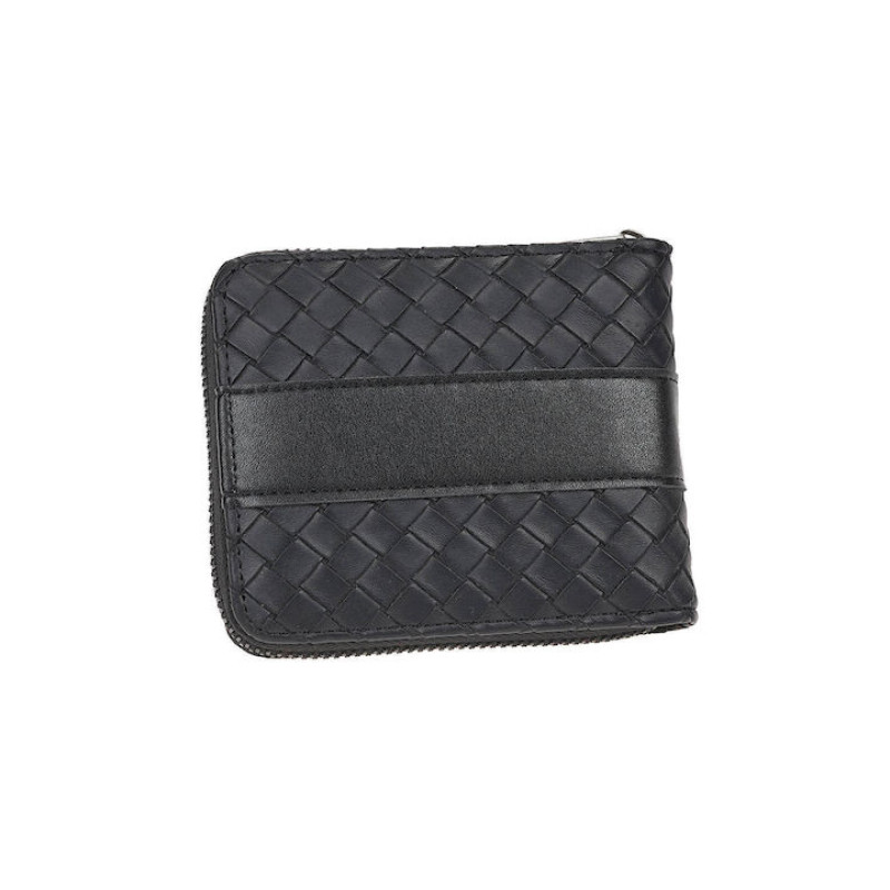 Ανδρικο πορτοφολι VERDE δερματινη 09-0187-black - KalliopiSilver