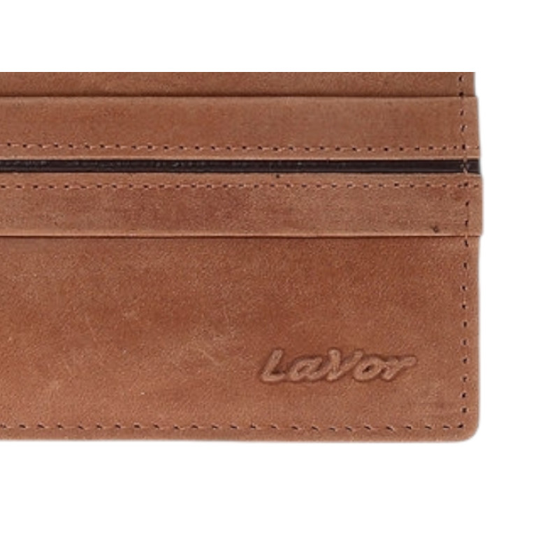 LaVor 1-3836 Ανδρικό Δερμάτινο Πορτοφόλι με RFID Crunch 1-3836-crunch - KalliopiSilver