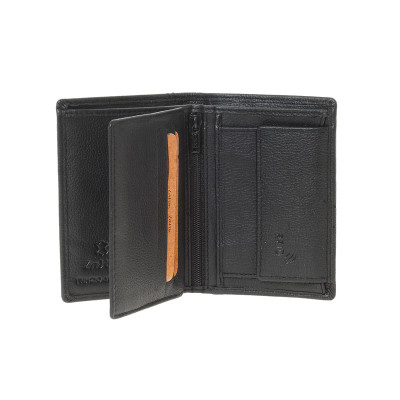 LaVor Ανδρικό Δερμάτινο Πορτοφόλι με Rfid Μαύρο 1-3840-BLACK