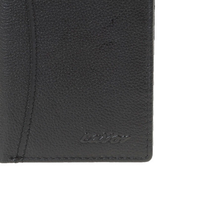LaVor Ανδρικό Δερμάτινο Πορτοφόλι με Rfid Μαύρο 1-3840-BLACK