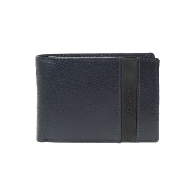LaVor Ανδρικό Δερμάτινο Πορτοφόλι με Rfid Μπλε 1-3843-BLUE