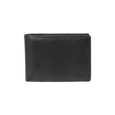 LAVOR Ανδρικό Δερμάτινο Πορτοφόλι Μαυρο 1-3847-BLACK