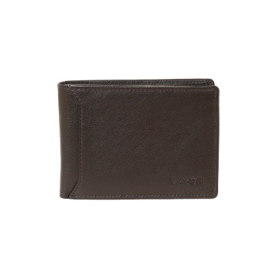 LAVOR Ανδρικό Δερμάτινο Πορτοφόλι Καφε 1-3847-BROWN