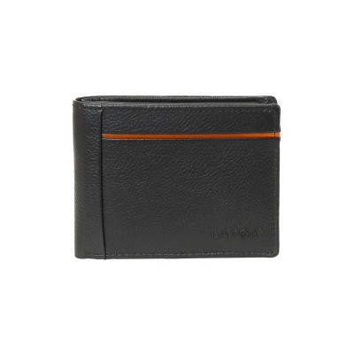 LAVOR Ανδρικό Δερμάτινο Πορτοφόλι Μαυρο 1-3850-BLACK