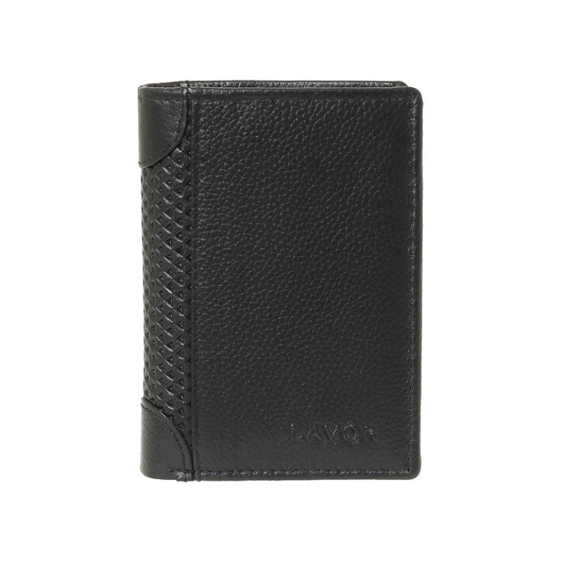 LAVOR Ανδρικό Δερμάτινο Πορτοφόλι Μαυρο 1-3851-BLACK