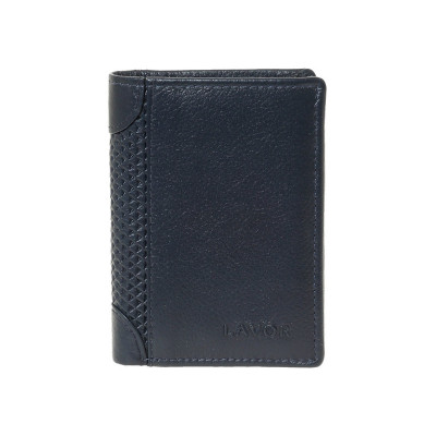 LAVOR Ανδρικό Δερμάτινο Πορτοφόλι Μπλε 1-3851-BLUE
