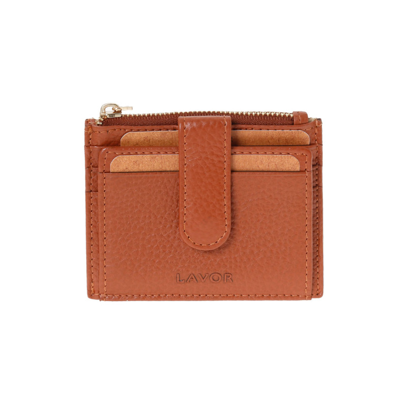 LAVOR 1-5952  Δερμάτινη καρτοθήκη Caramel