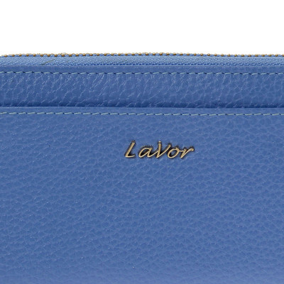 LaVor Μικρό Δερμάτινο Γυναικείο Πορτοφόλι με RFID Γαλάζιο 1-5985-GALAZIO LaVor Μικρό Δερμάτινο Γυναικείο Πορτοφόλι με RFID Γαλάζιο 1-5985-GALAZIO