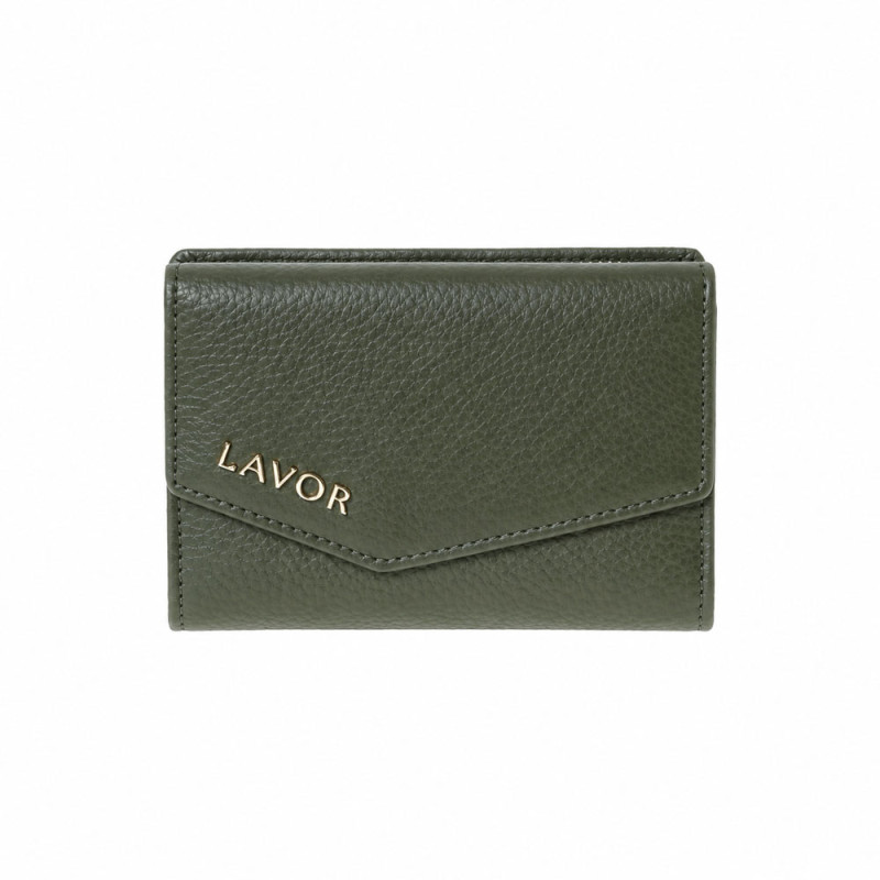 LAVOR 1-6000 Γυναικείο Δερμάτινο Πορτοφόλι Olive