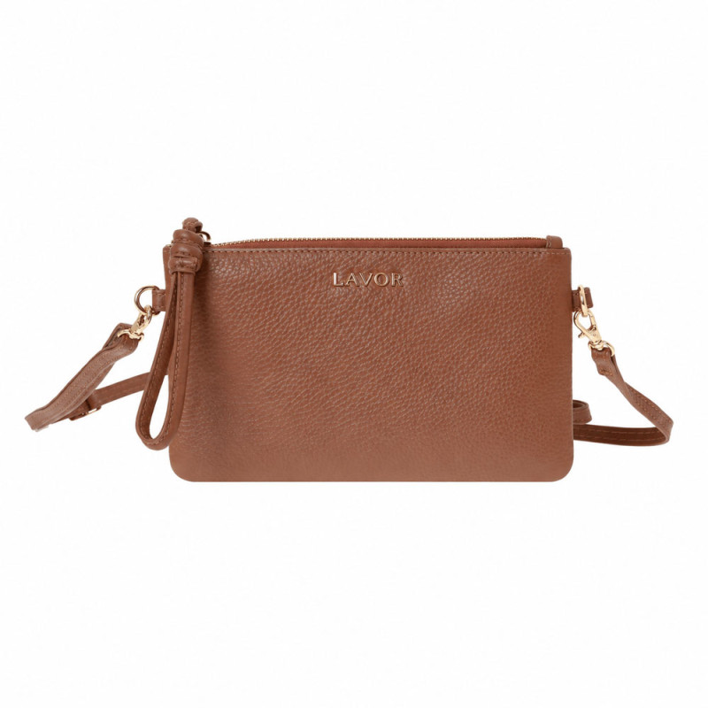 LAVOR 1-6033 Γυναικείο Δερμάτινο Tσαντάκι Mocha LAVOR 1-6033 Γυναικείο Δερμάτινο Tσαντάκι Mocha