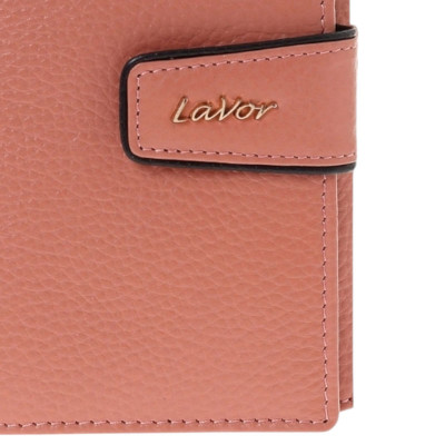 LaVor 1-6038 Γυναικείο Δερμάτινο Πορτοφόλι με Rfid Ροζ 1-6038-PINK - KalliopiSilver