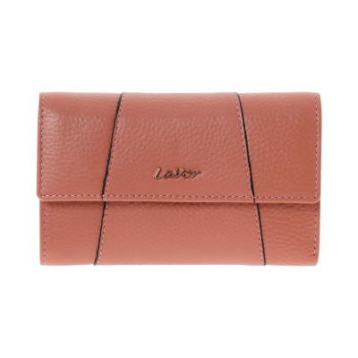 LaVor 1-6071 Γυναικείο Δερμάτινο Πορτοφόλι με Rfid Ροζ 1-6071-PINK