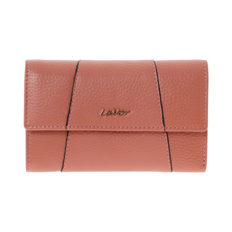 LaVor 1-6071 Γυναικείο Δερμάτινο Πορτοφόλι με Rfid Ροζ 1-6071-PINK - KalliopiSilver