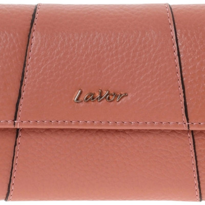 LaVor 1-6071 Γυναικείο Δερμάτινο Πορτοφόλι με Rfid Ροζ 1-6071-PINK - KalliopiSilver