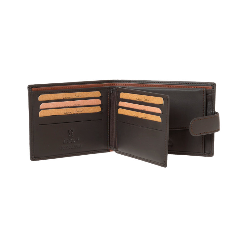 Lavor Δερμάτινο Ανδρικό Πορτοφόλι με RFID ΚΑΦΕ Lavor 1-6093-brown - KalliopiSilver Lavor Δερμάτινο Ανδρικό Πορτοφόλι με RFID ΚΑΦΕ Lavor 1-6093-brown - KalliopiSilver