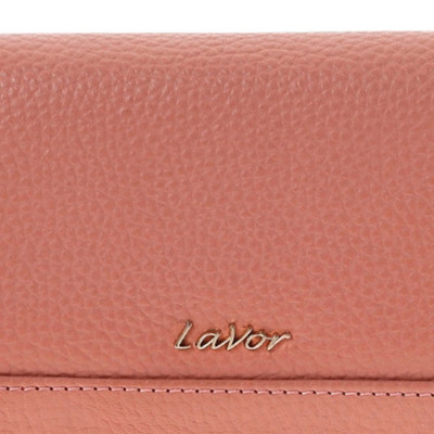 LaVor 1-6154 Γυναικείο Δερμάτινο Πορτοφόλι με Rfid Ροζ 1-6154-PINK - KalliopiSilver