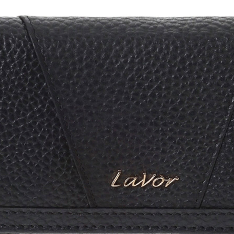 LaVor 1-6155 Γυναικείο Δερμάτινο Πορτοφόλι με Rfid Μαύρο 1-6155-BLACK - KalliopiSilver