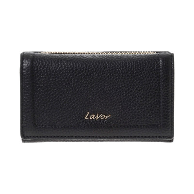 LaVor 1-6156 Γυναικείο Δερμάτινο Πορτοφόλι με Rfid Μαύρο 1-6156-BLACK