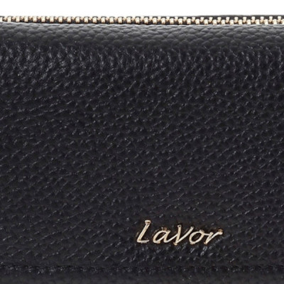 LaVor 1-6156 Γυναικείο Δερμάτινο Πορτοφόλι με Rfid Μαύρο 1-6156-BLACK - KalliopiSilver