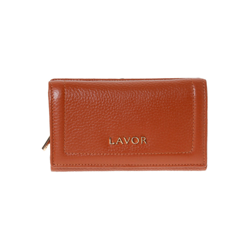 LAVOR 1-6156 Γυναικείο Δερμάτινο Πορτοφόλι Caramel