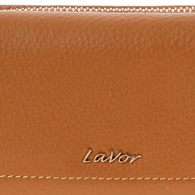 LaVor 1-6156 Γυναικείο Δερμάτινο Πορτοφόλι με Rfid Ταμπά 1-6156-TABAC - KalliopiSilver