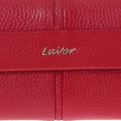 LaVor 1-6157 Γυναικείο Δερμάτινο Πορτοφόλι με Rfid Κόκκινο 1-6157-RED - KalliopiSilver