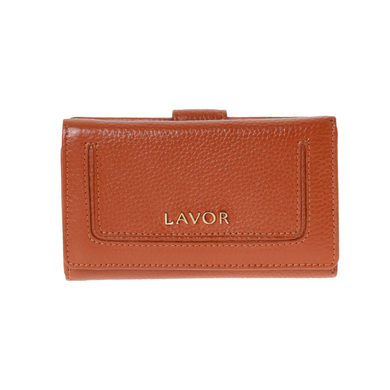 LAVOR 1-6158 Γυναικείο Δερμάτινο Πορτοφόλι Caramel