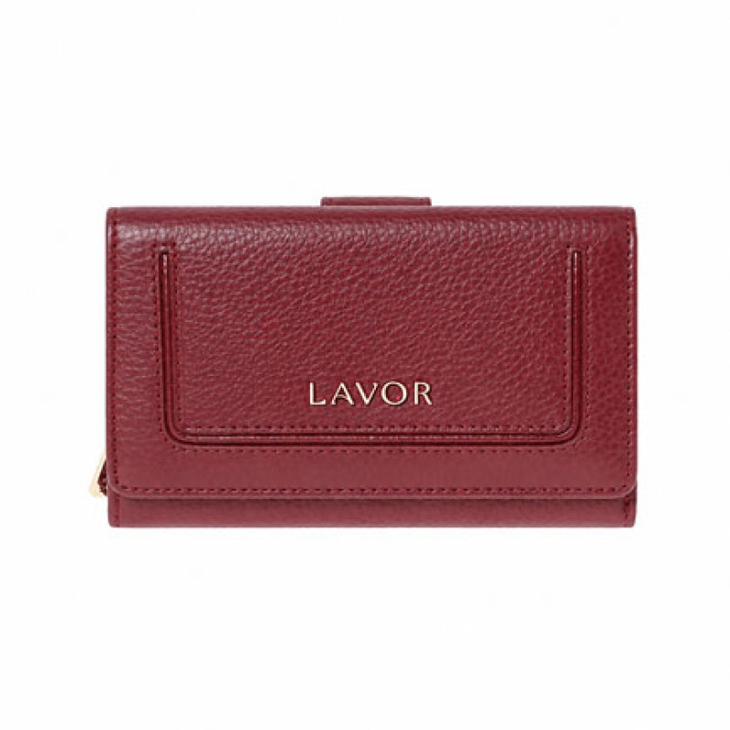 LAVOR 1-6158 Γυναικείο Δερμάτινο Πορτοφόλι Cherry